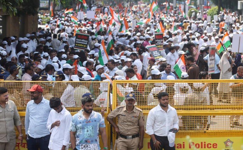 India police investigate sexual harassment allegations during protests