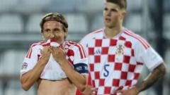 Modric 'ashamed' of Croatia's 'catastrophic night'