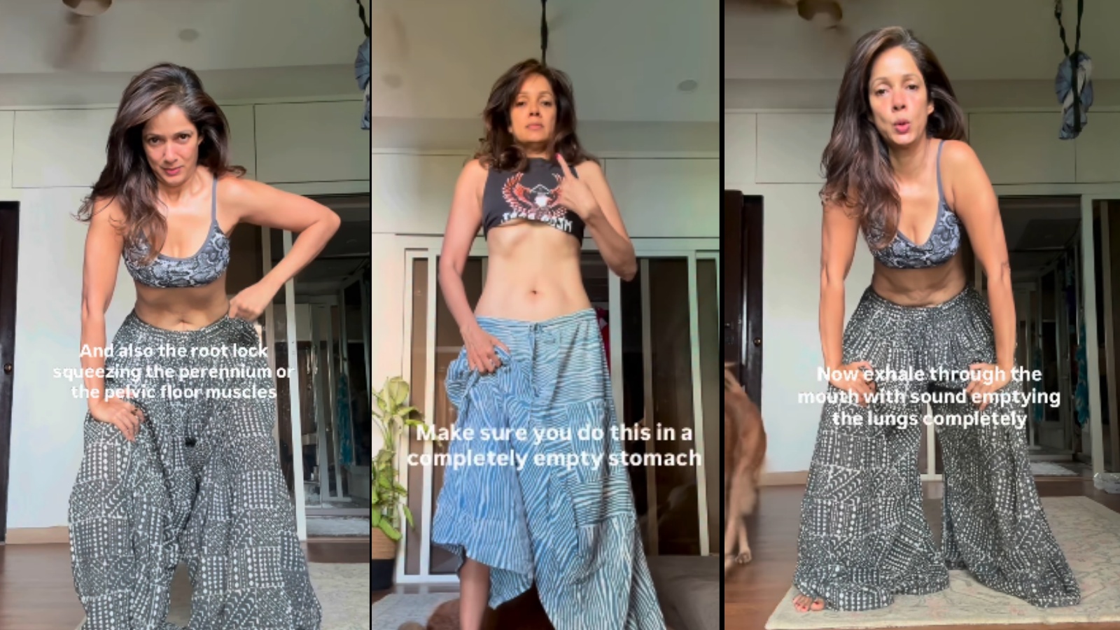 Actor Vidya Malavade shares Uddiyana Bandha tutorial: How to practise it safely