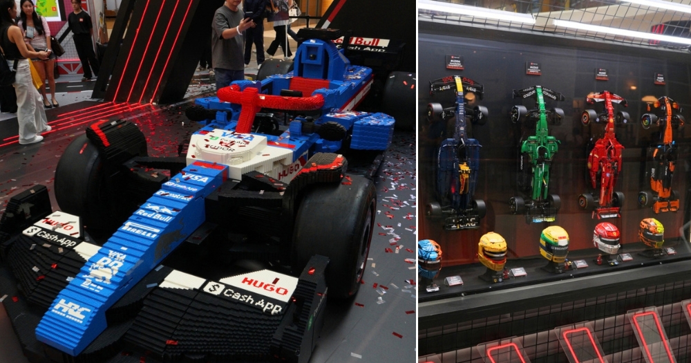 Life-sized VCARB LEGO F1 car, racing challenges & rewards at Suntec City from now till Oct. 18