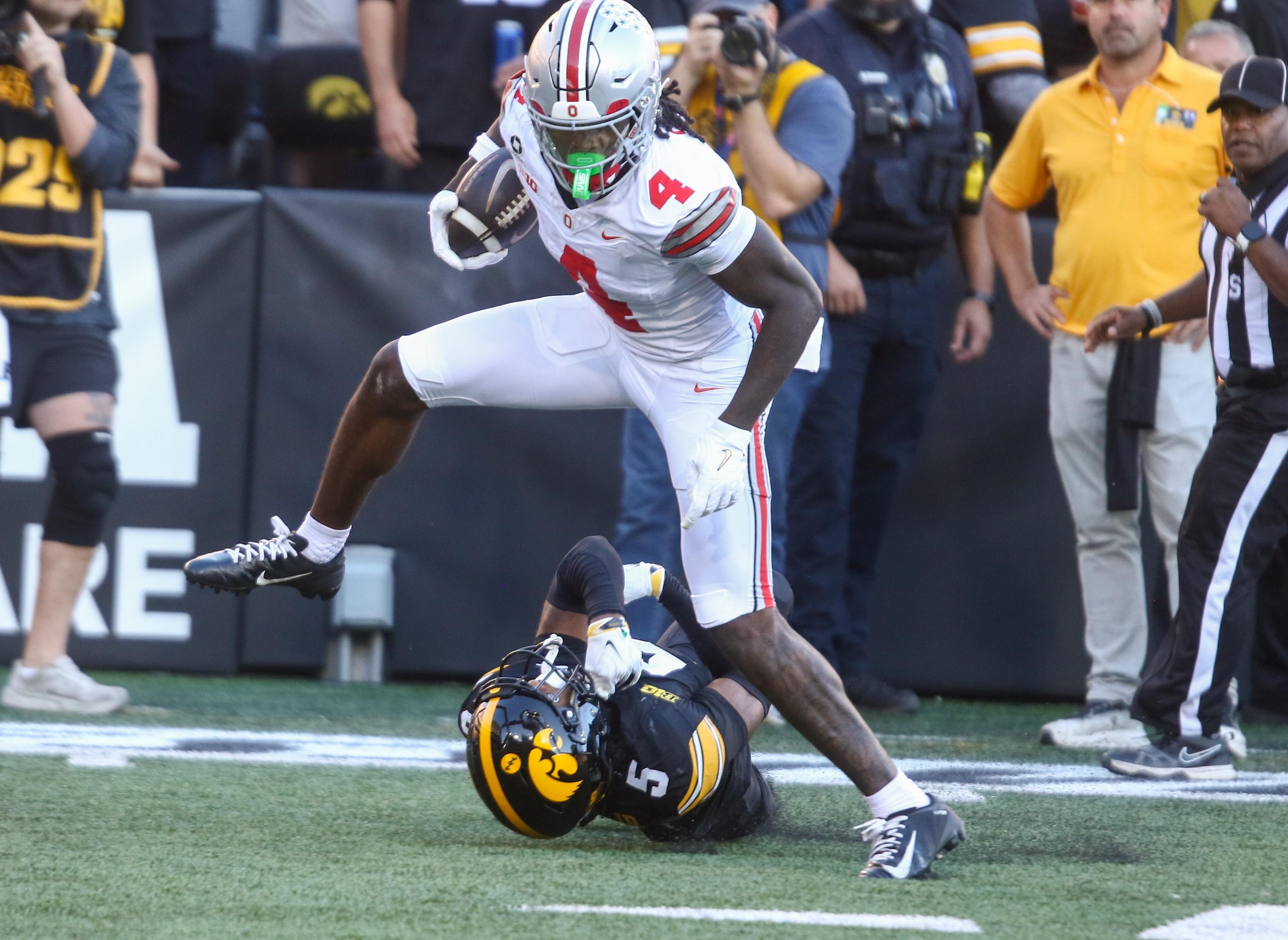 Jeremiah Smith vs. Iowa’s secondary decided the game