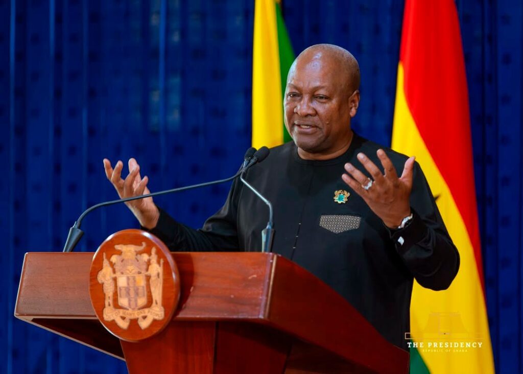 Mahama pledges to push for Caribbean inclusion in AfCFTA when he assumes AU chairmanship