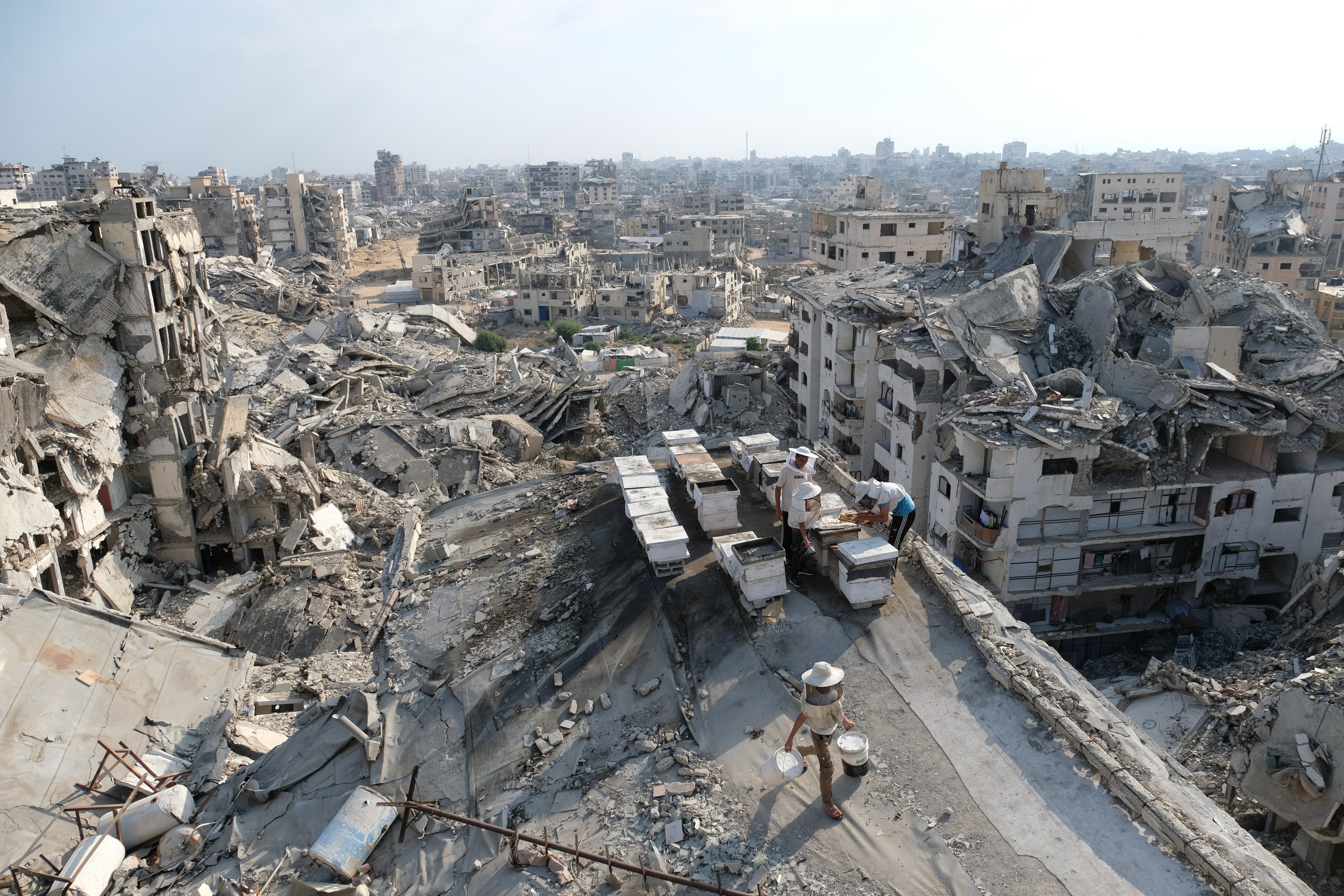 Gaza bajo la tregua o la banalización del horror