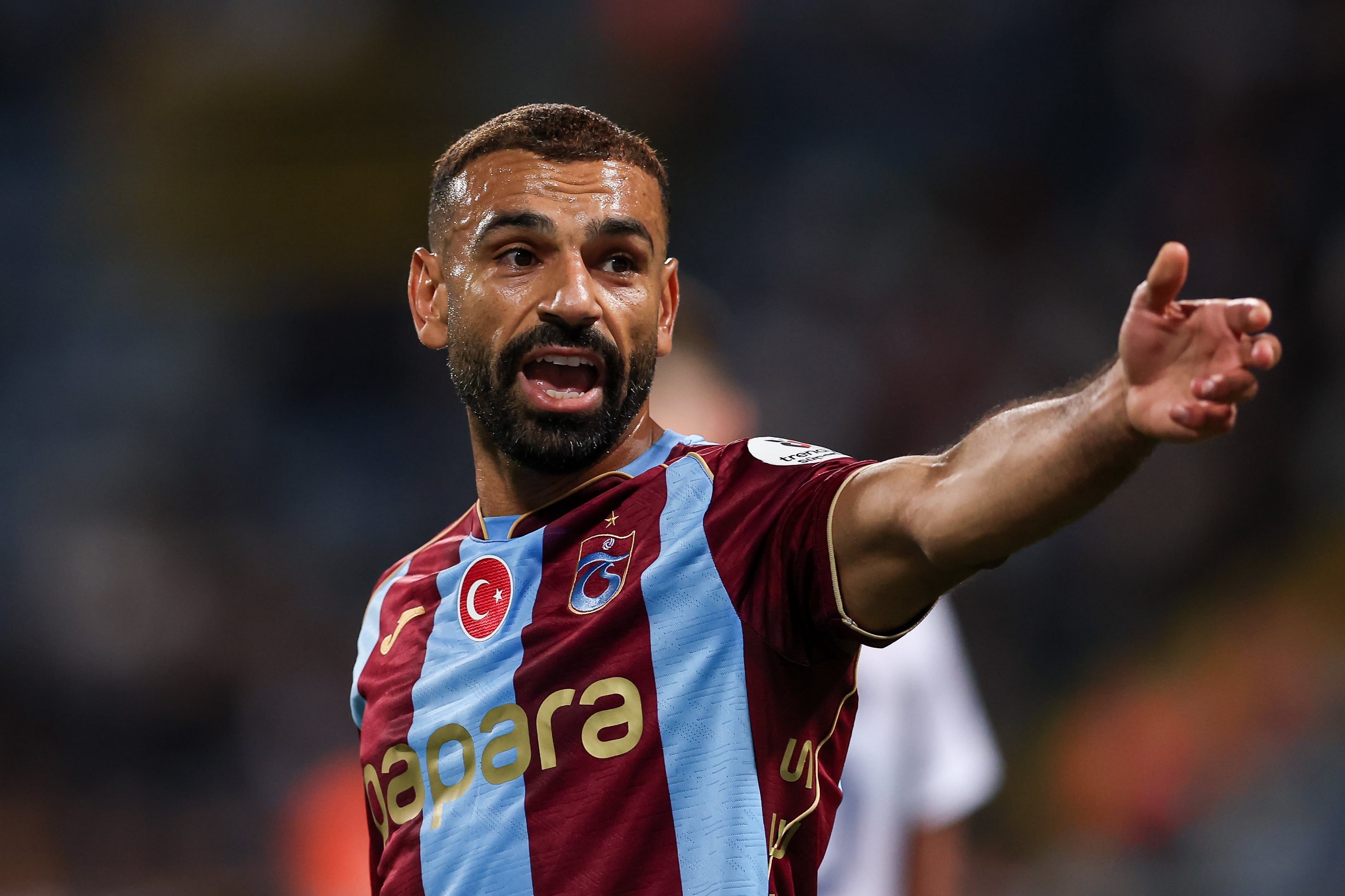 Mohamed Salah debuts as substitute during 'sad and difficult' draw for Trabzonspor