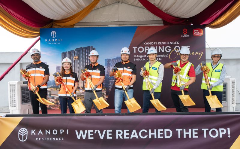 Sime Darby Property tops out first Elmina high-rise