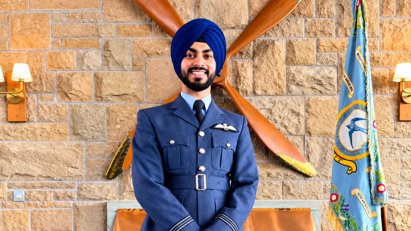 Britain’s first Sikh fighter pilot since World War II: ‘I want my success to inspire others’