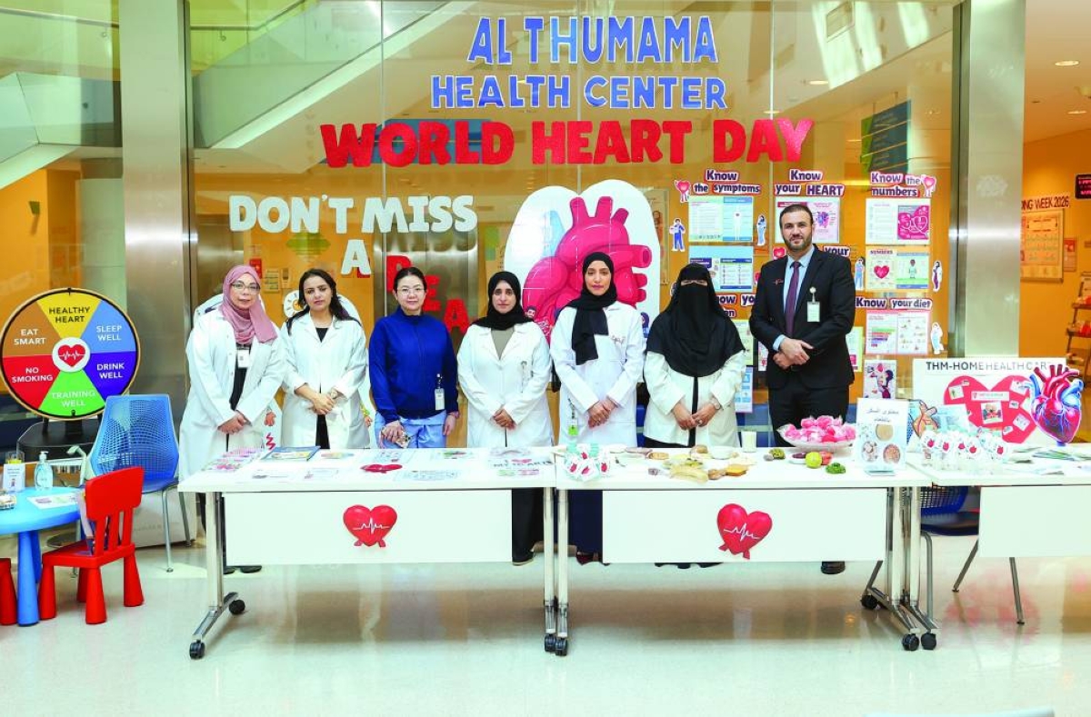 PHCC marks World Heart Day with a campaign led by health education department