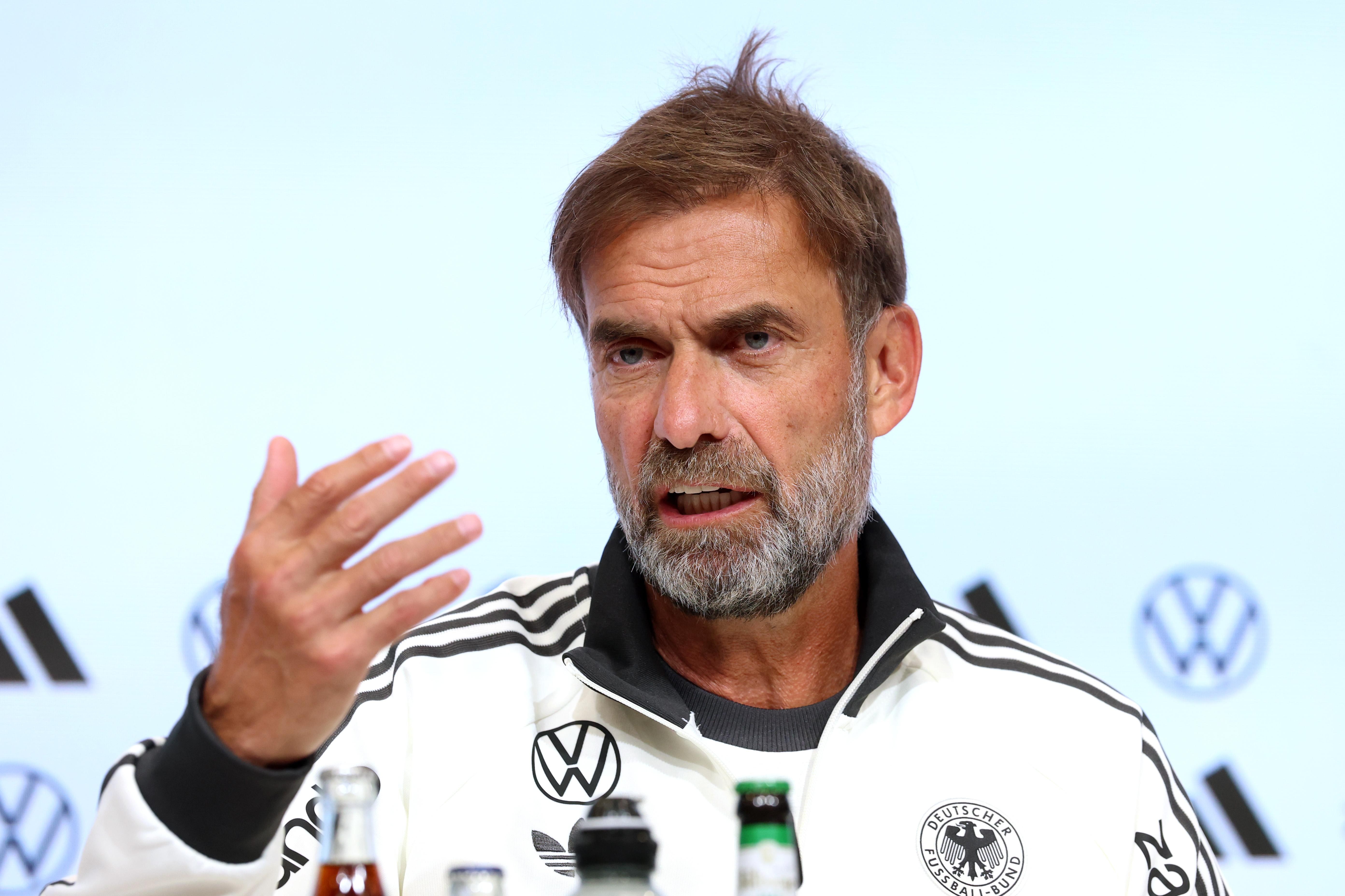 Germany’s Jürgen Klopp to right-size talent pool for next international break