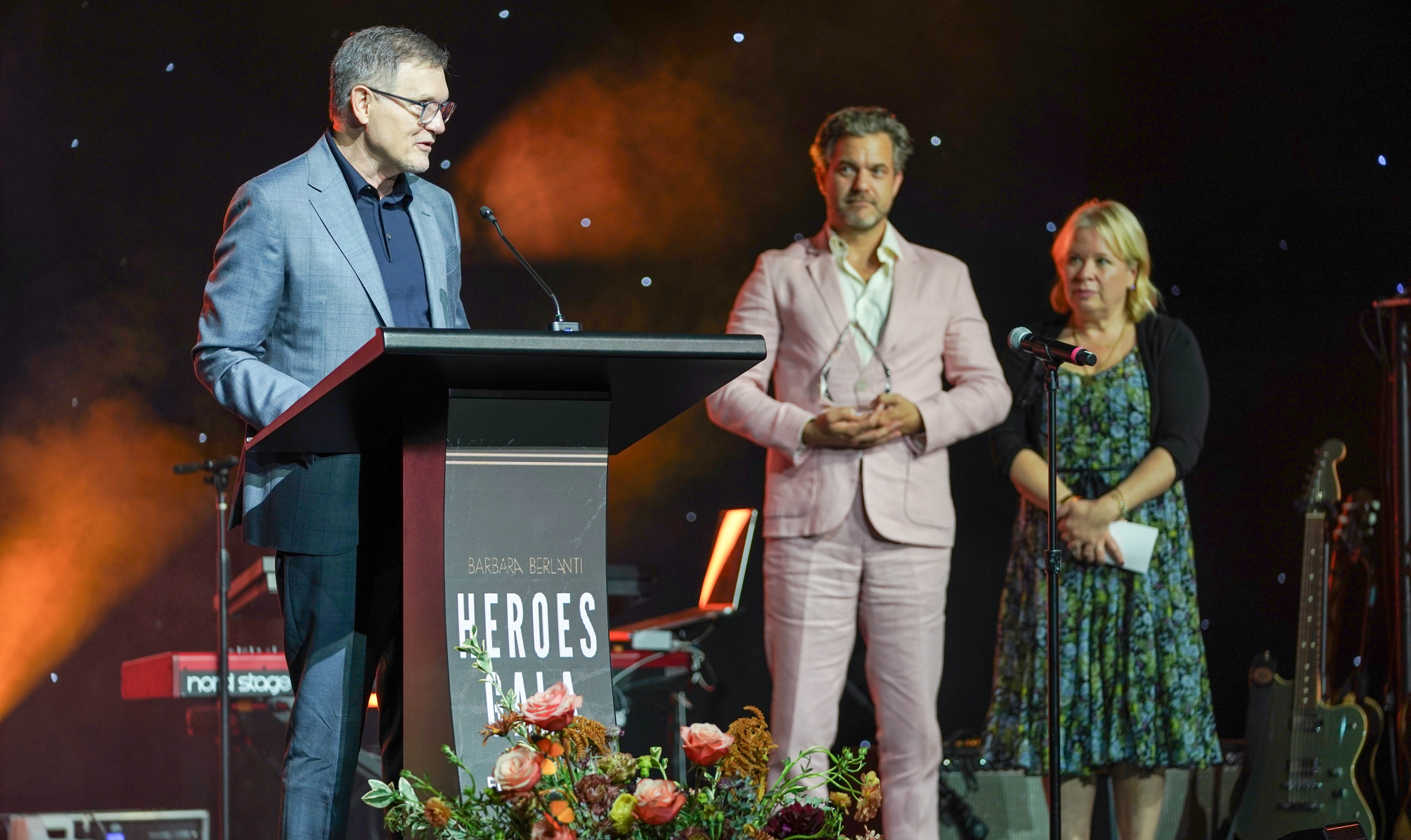 James Van Der Beek Remembered In Tearful ‘Dawson’s Creek’ Reunion At Greg Berlanti’s Heroes Gala That Also Honored Katherine LaNasa