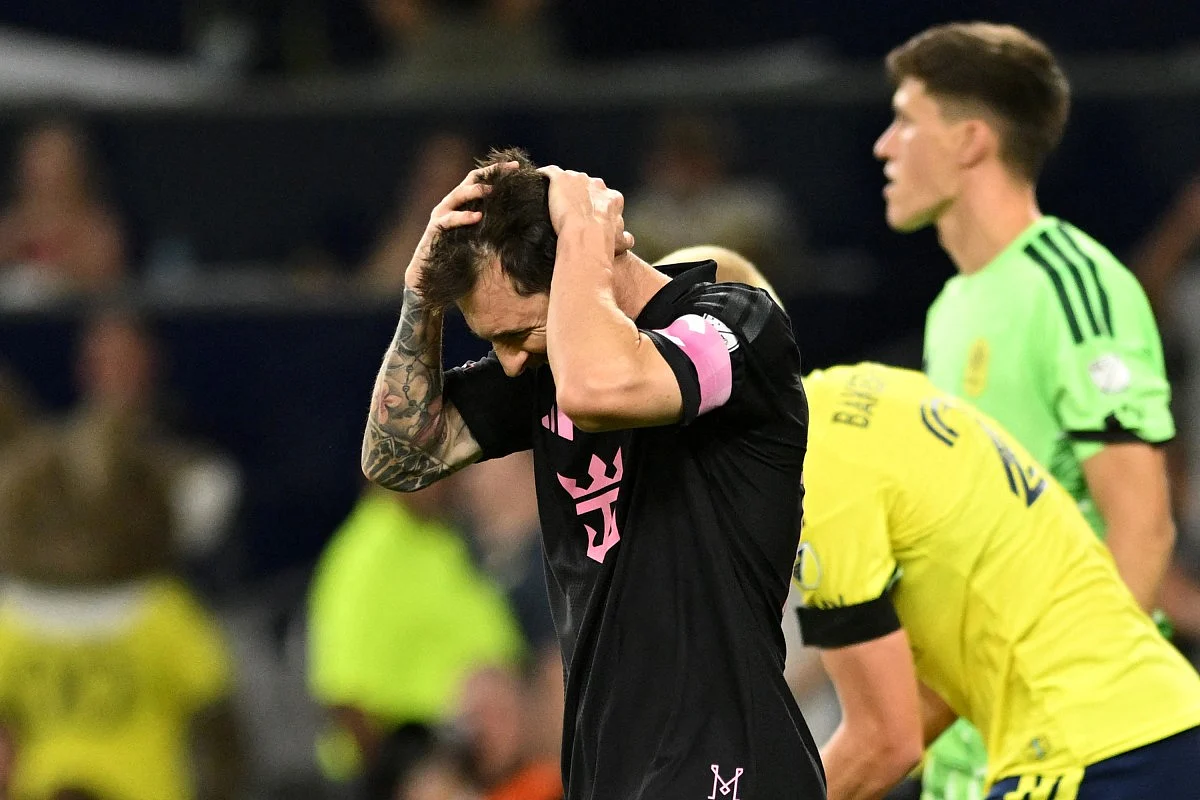 Messi sees penalty saved as Nashville routs Inter Miami in MLS