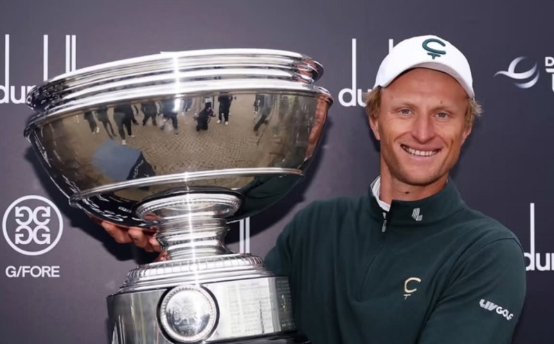 Emotional Meronk wins Alfred Dunhill title