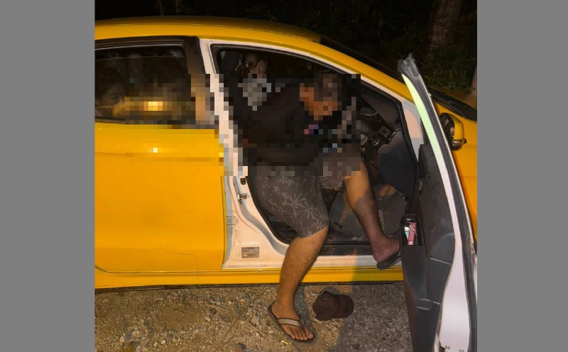 GOF personnel injured as suspected migrant smuggler reverses car into him