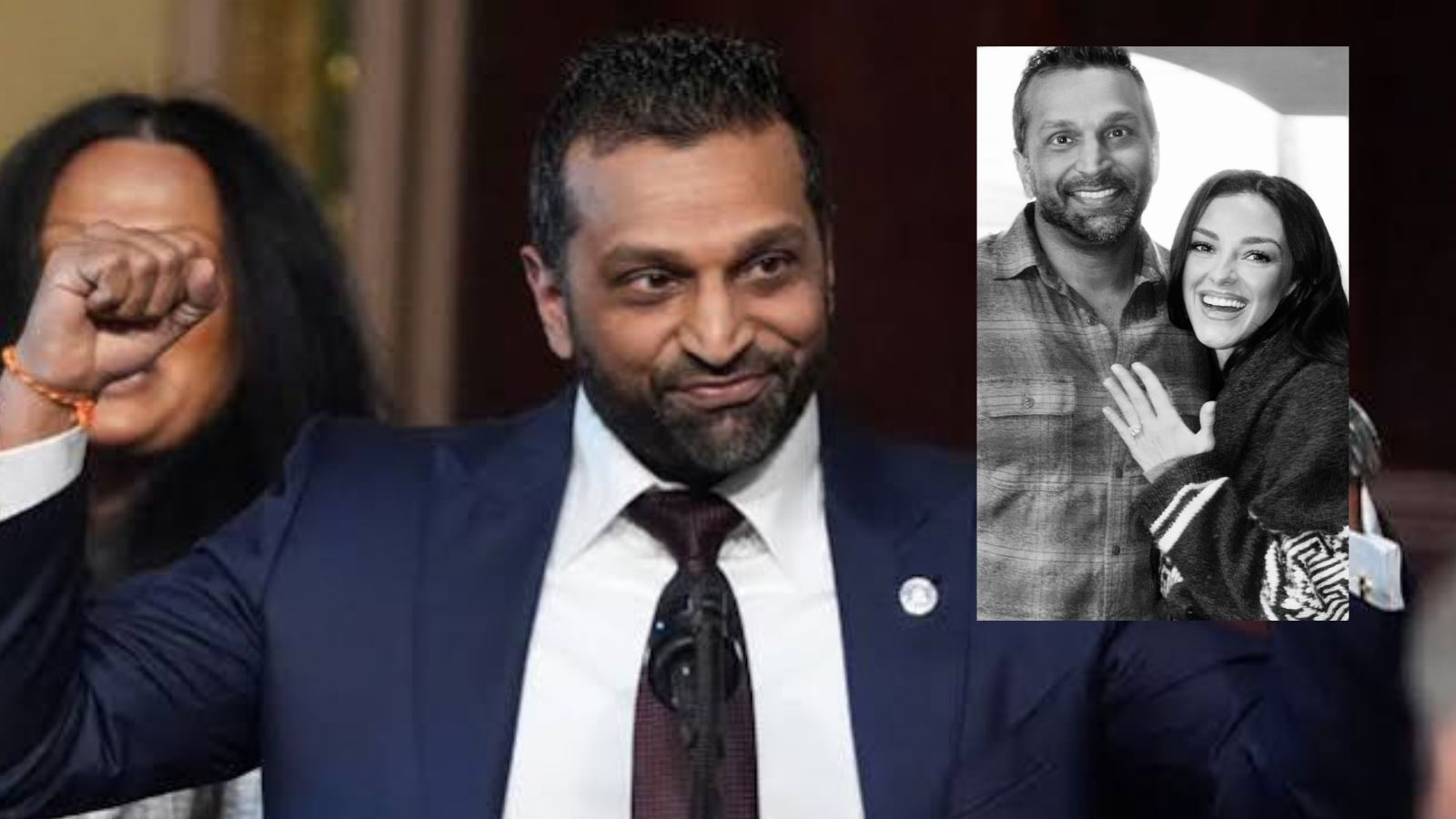 ‘Got the law involved’: FBI chief Kash Patel gets engaged to longtime girlfriend Alexis Wilkins