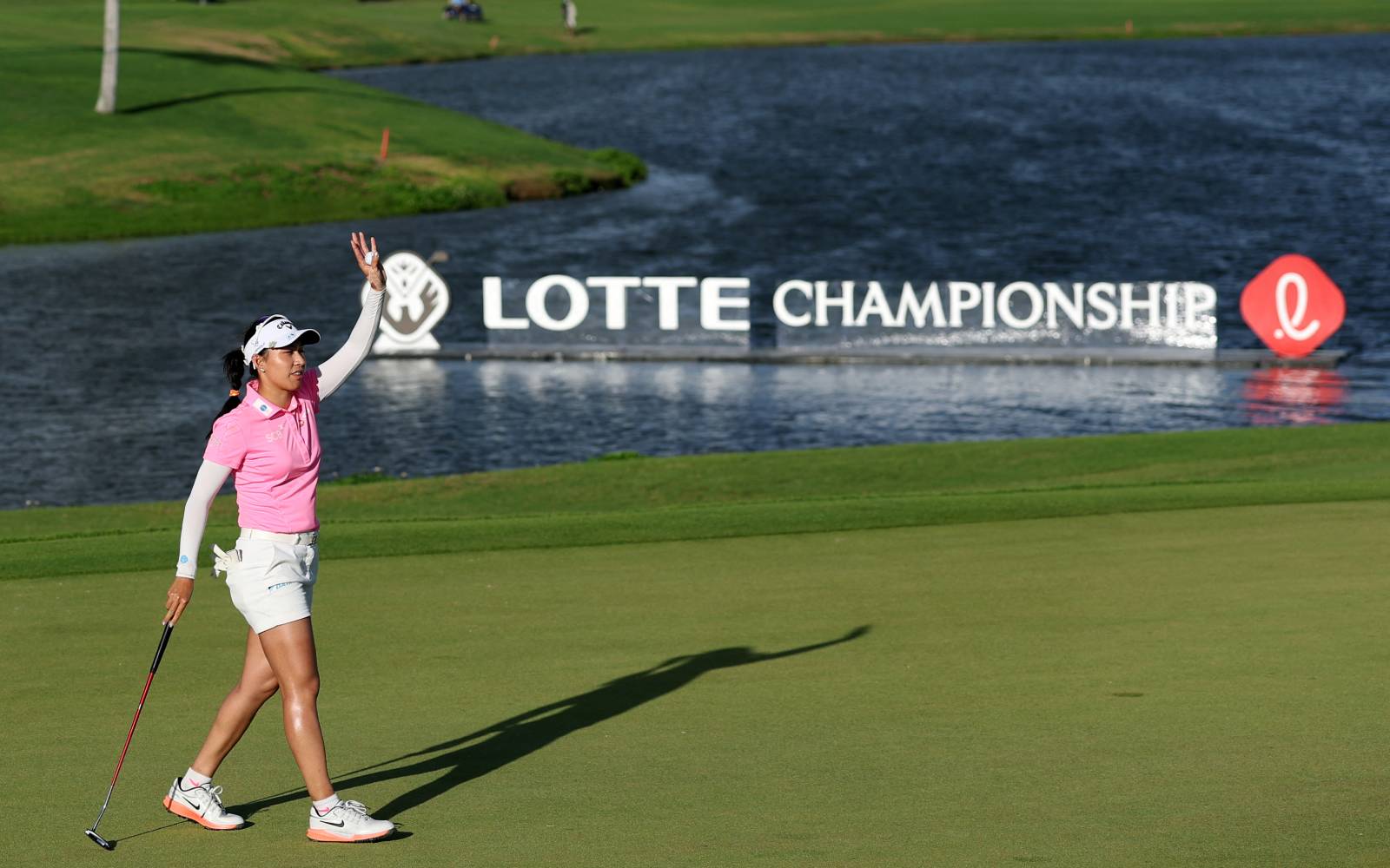 Thailand’s Jeeno overcomes late wobble to win Lotte Championship