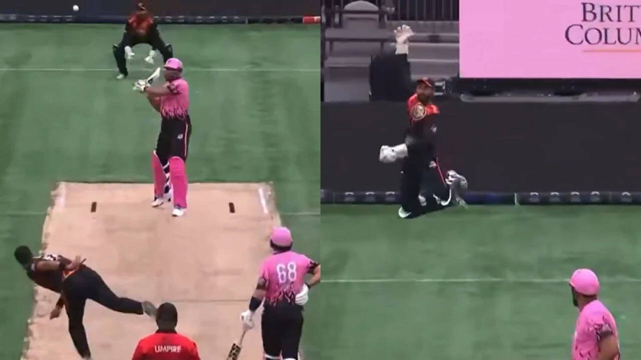 Bizarre! Ali Khan's wide ball goes for six, batter gets only five runs - Watch