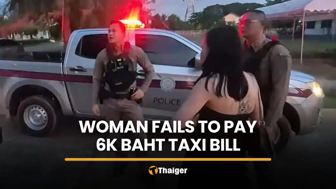 Woman fails to pay 6k baht taxi fare in Udon Thani, tests positive for meth