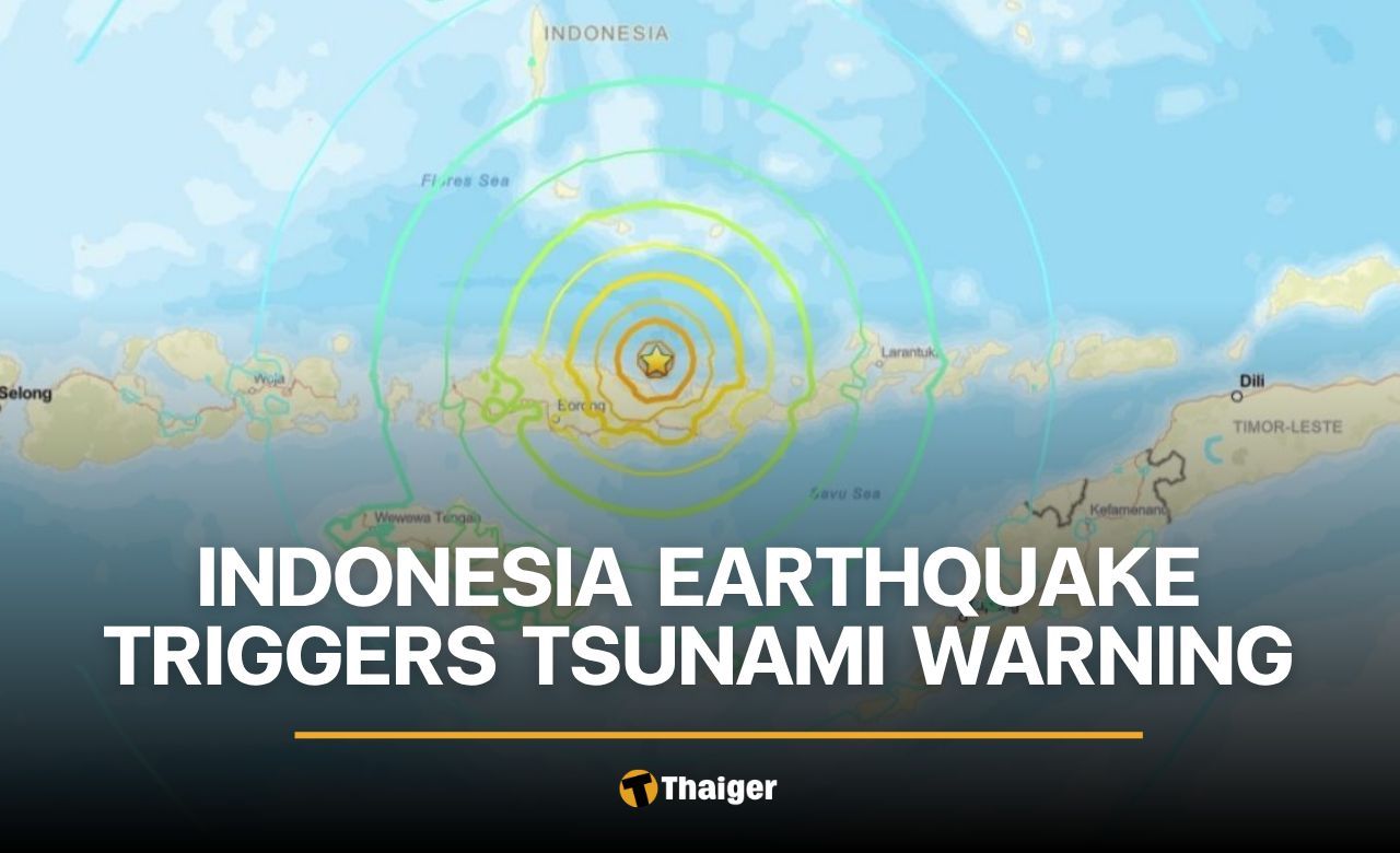 Indonesia Earthquake Triggers Tsunami Warning