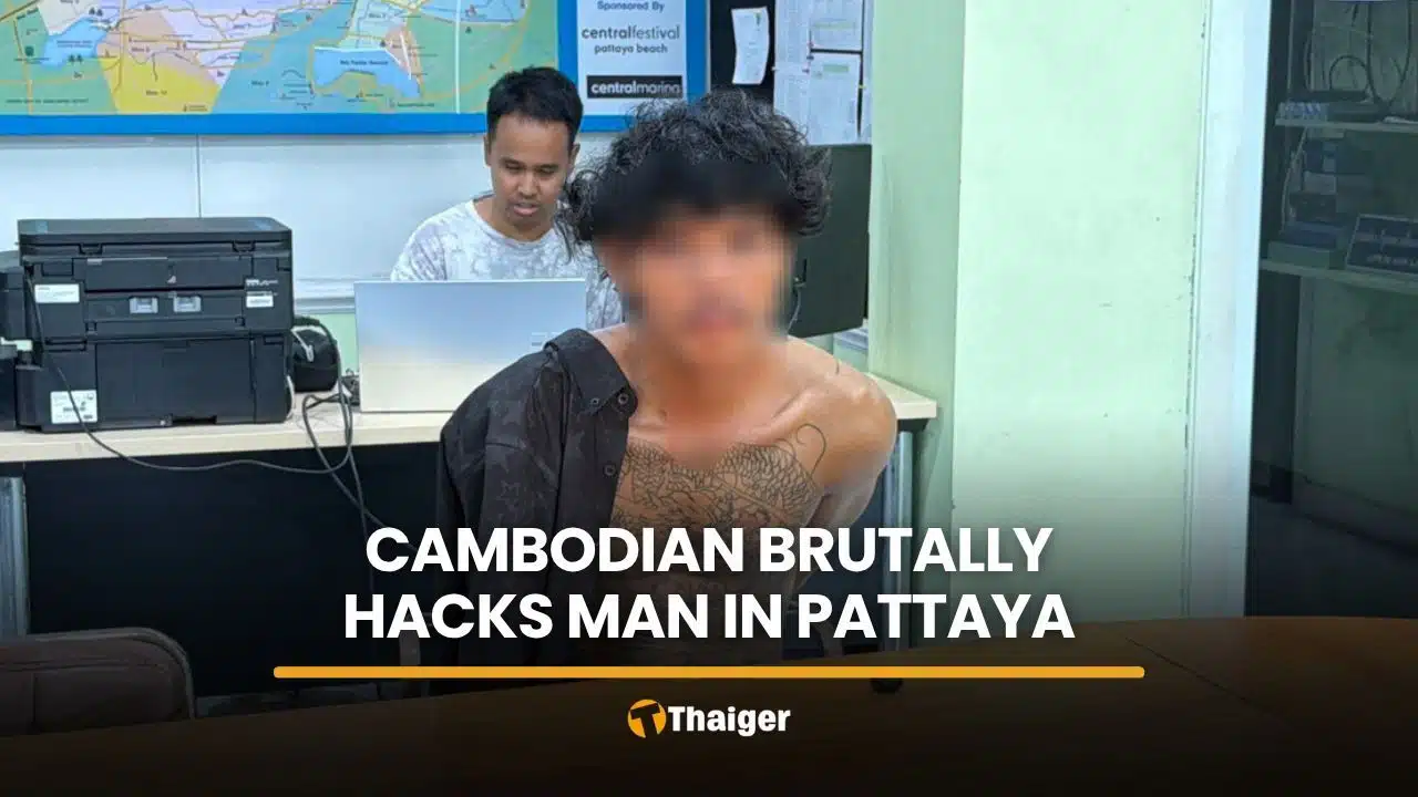 Cambodian hacks fellow national in Pattaya, claims wrong target