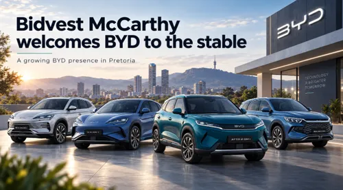 Bidvest McCarthy welcomes BYD to the stable