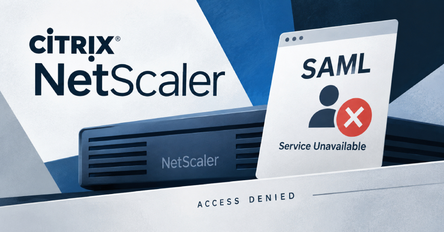 New NetScaler Zero-Day Exploited in Targeted Attacks Can Knock SAML Deployments Offline