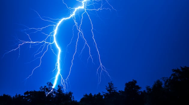 Thunderstorm warning comes into place for 10 counties