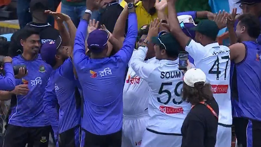 Wild Celebrations Erupt As Bangladesh Shock Australia To Create History With First-Ever Test Win On Australian Soil | Video