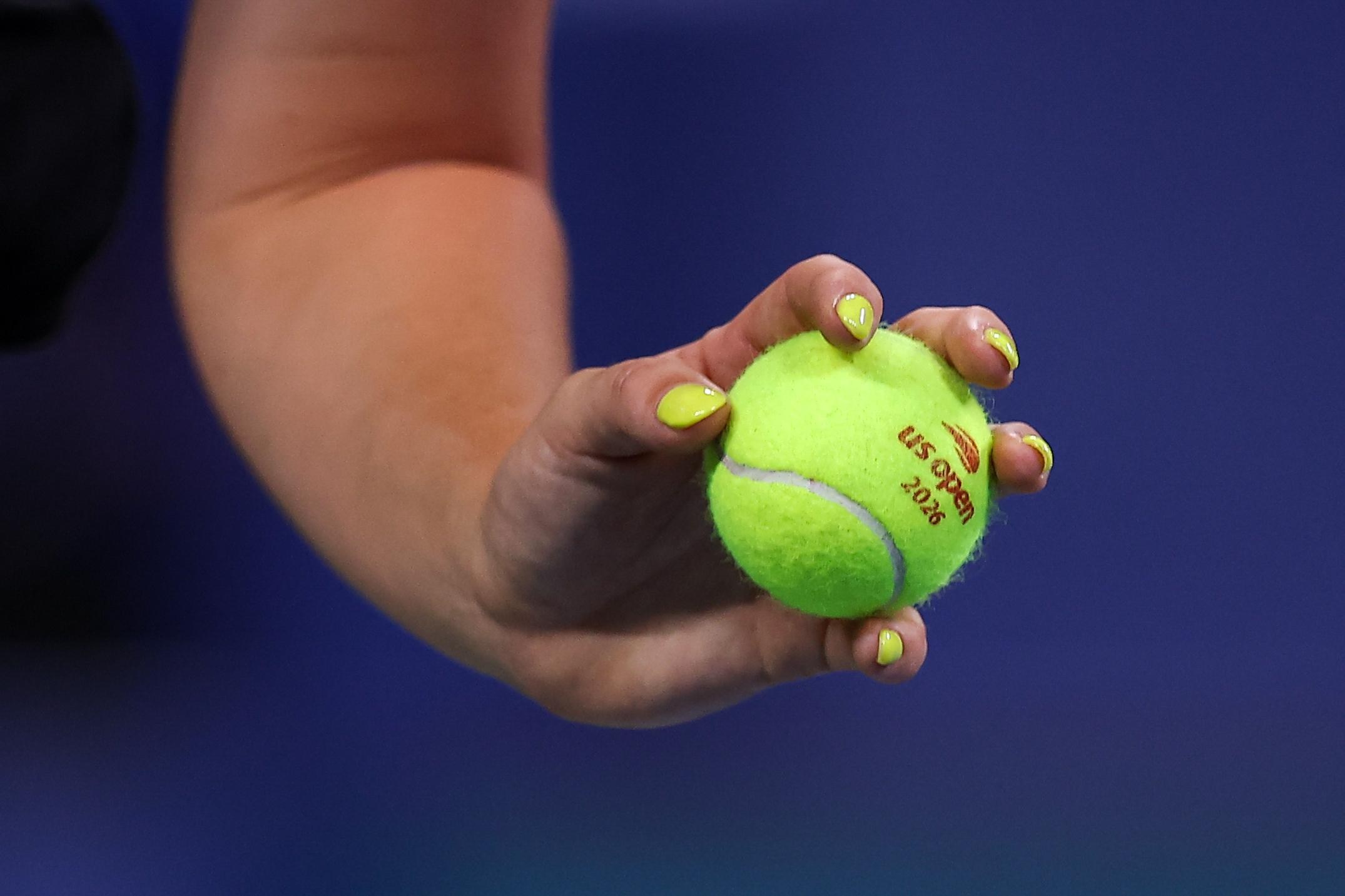 What color is a tennis ball?