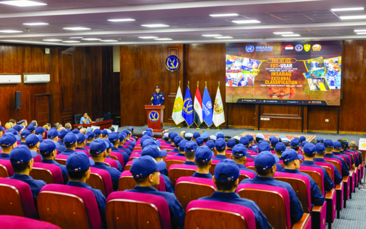 Lekhwiya joins Egypt’s Search and Rescue Team ceremony