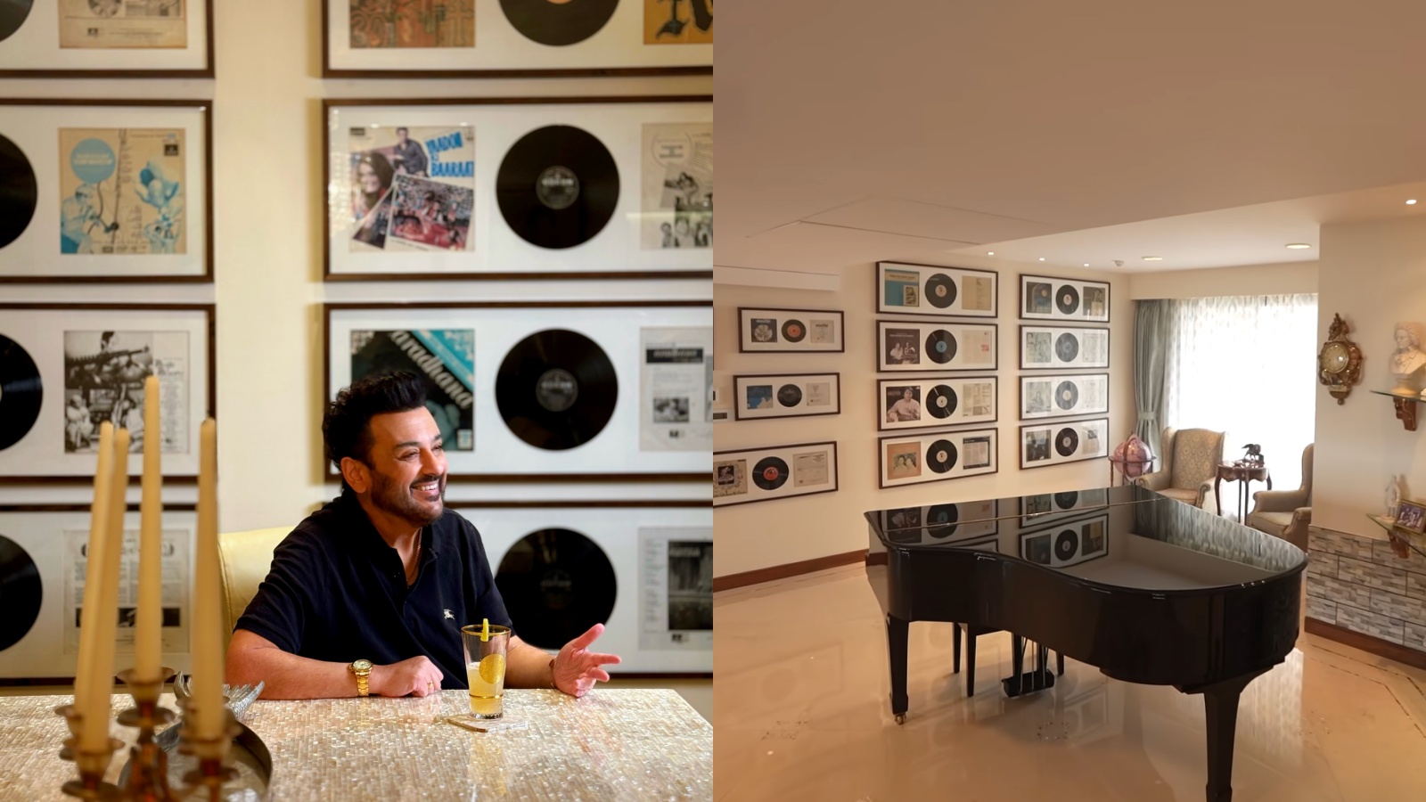 Inside Adnan Sami’s luxurious Mumbai penthouse: Vintage vinyls, rare memorabilia, and awards