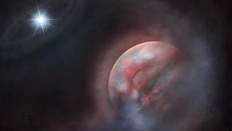 A ‘phoenix’ planet was born from the ashes of its dead star