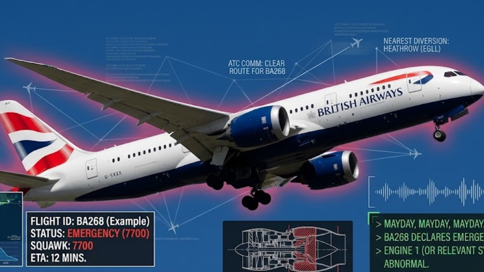 British Airways flight that declared emergency over Ireland had sounded 7700 alert - What is it? Explained