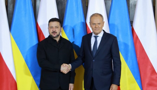 Zelensky, Tusk agree to meet in near future