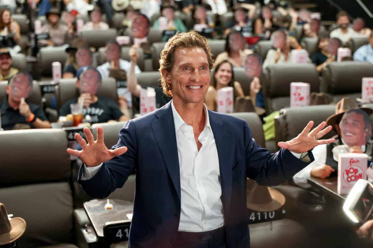 Matthew McConaughey on his sweet return to the big screen