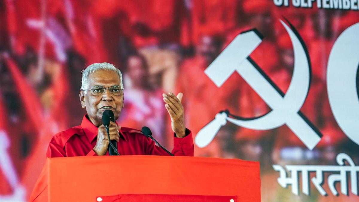 Gyanesh Kumar misled the country, must resign: D. Raja