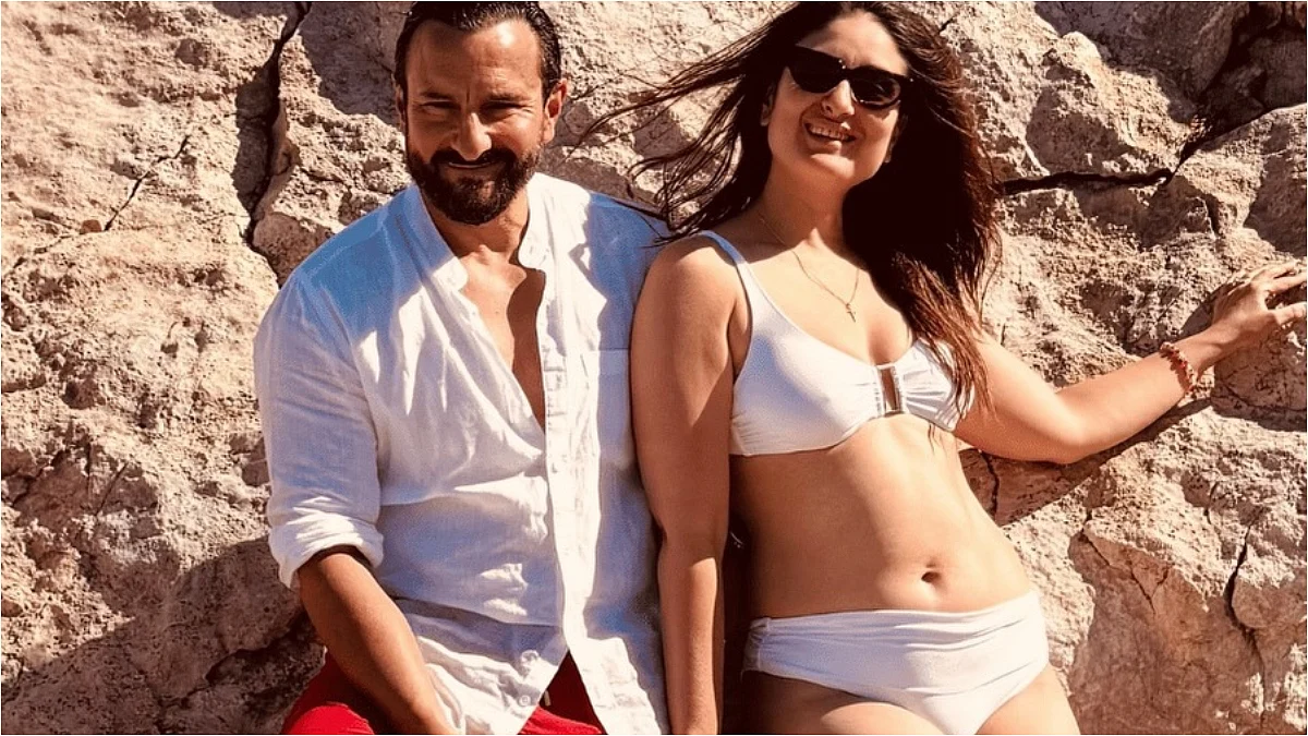 Kareena Kapoor Poses In Bikini With Birthday Boy Saif Ali Khan; Shares Loved-Up Pics As He Turns 55: 'Life Would Be Boring Without You'