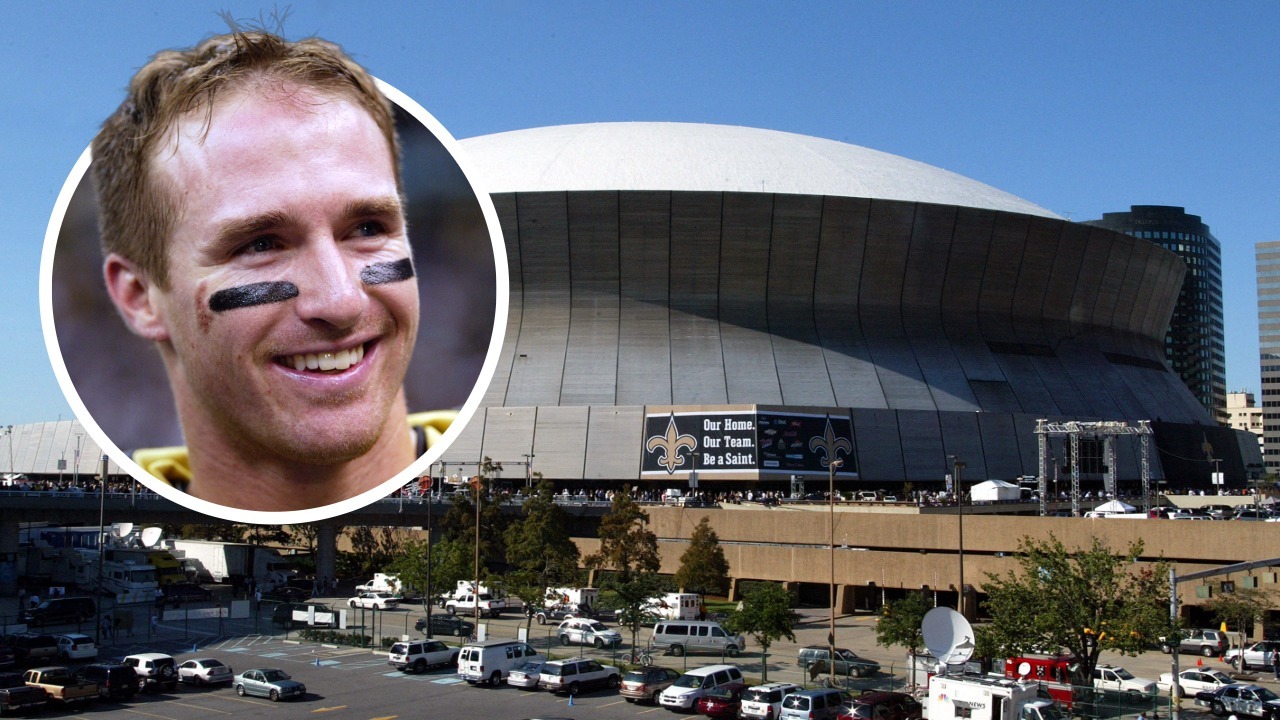 Drew Brees Reflects on Saints’ Return to Superdome After Hurricane Katrina 20 Years Ago: ‘Not a Dry Eye’