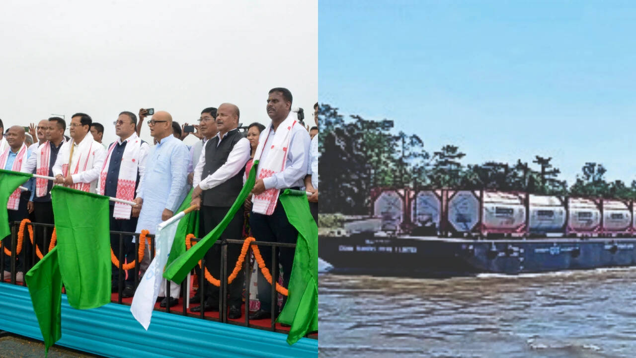 Assam: Dibrugarh's river trade returns after 70 years, first cargo heads to Bangladesh