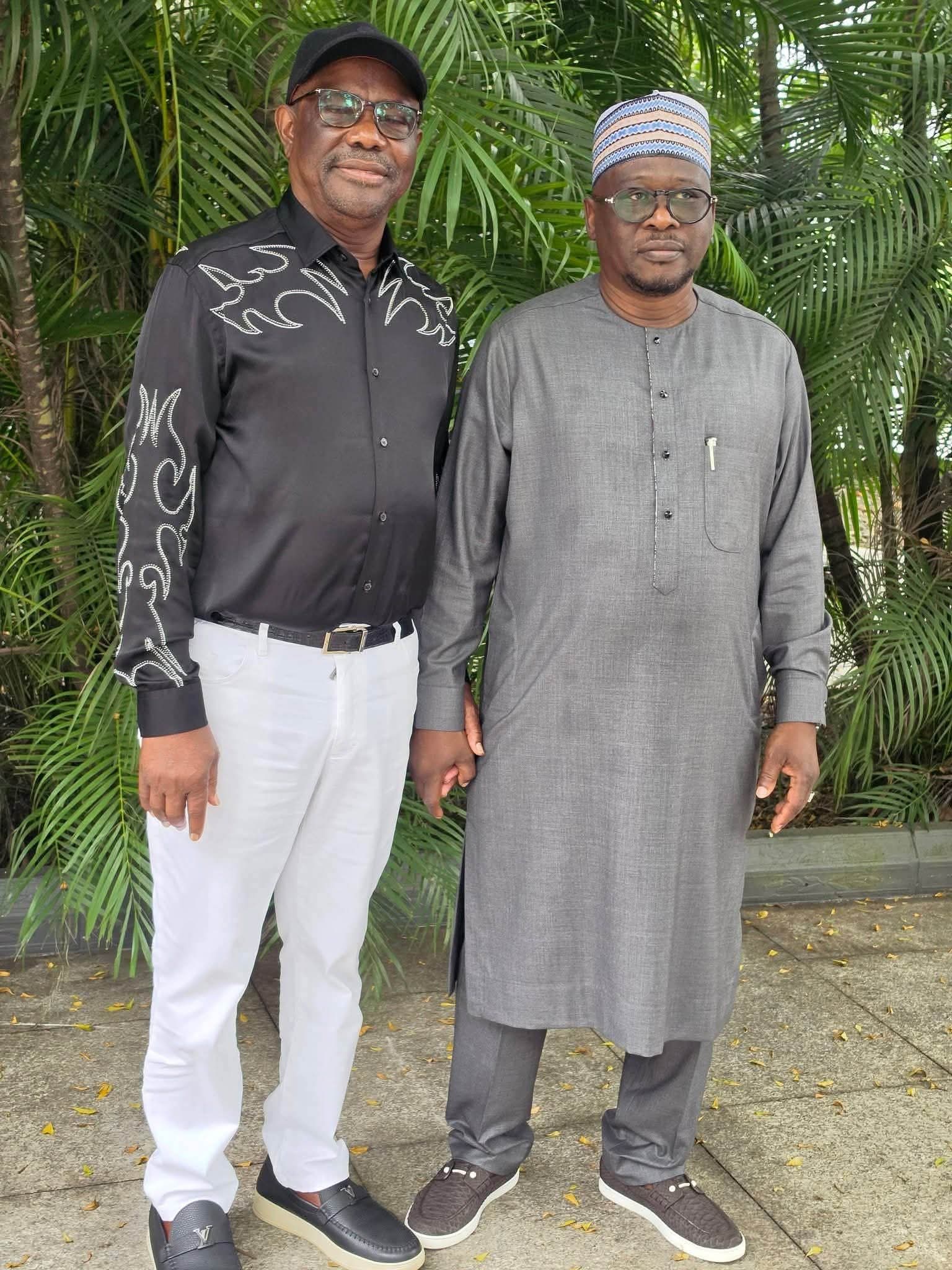 Rainbow Coalition: Gov Fintiri meets Wike amid FCT Minister’s face-off with APC governors