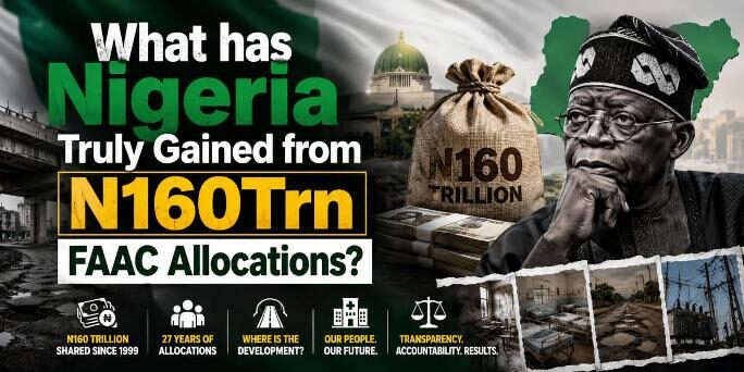 What has Nigeria truly gained from N160trn FAAC allocations?