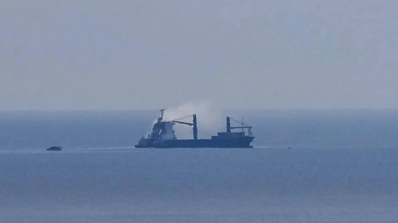 Two killed, Indian among injured after Russian drone hits Turkish cargo ship