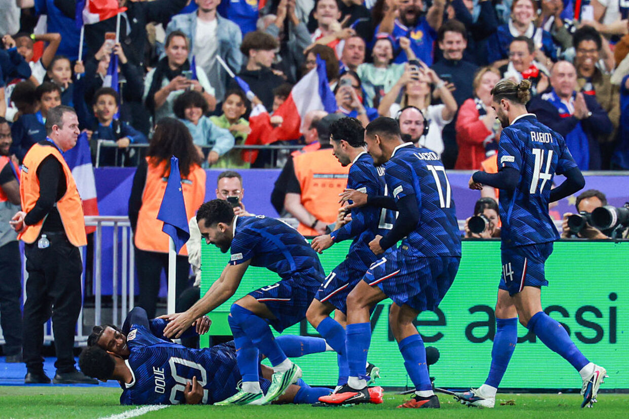 Olise bags a late brace as France fight back to defeat Belgium