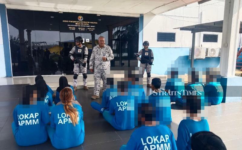 20 undocumented migrants detained in separate Kelantan maritime operations