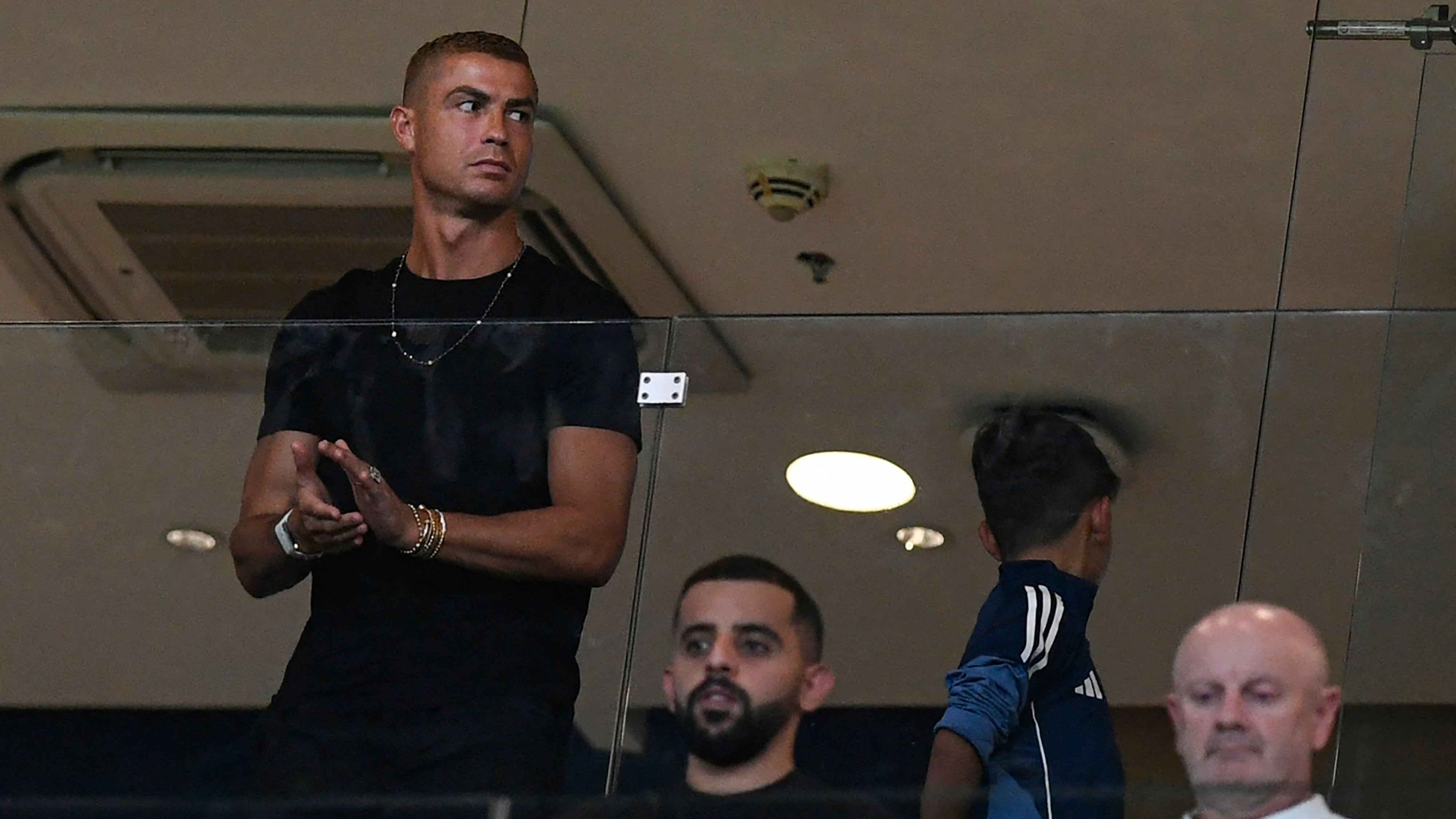 Cristiano Ronaldo watches from stands as Al Nassr begin SPL title defence with win