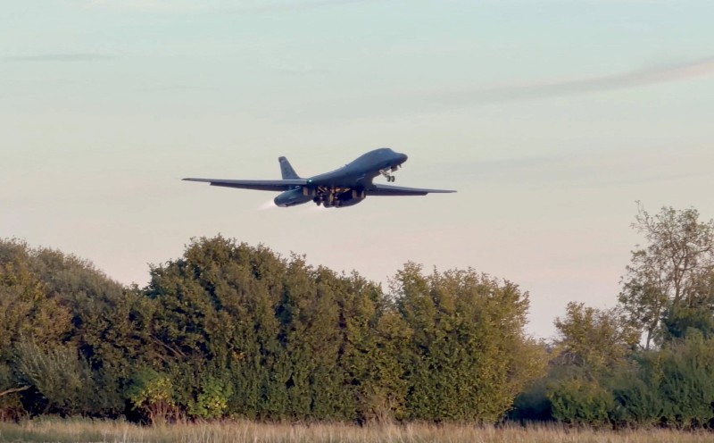 Trump says US moved bombers from UK base after 'threats'