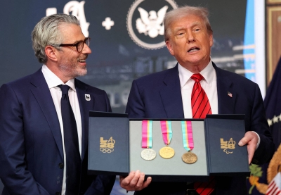 Sebastian Coe says LA 28 organizers have to find right balance with U.S. government