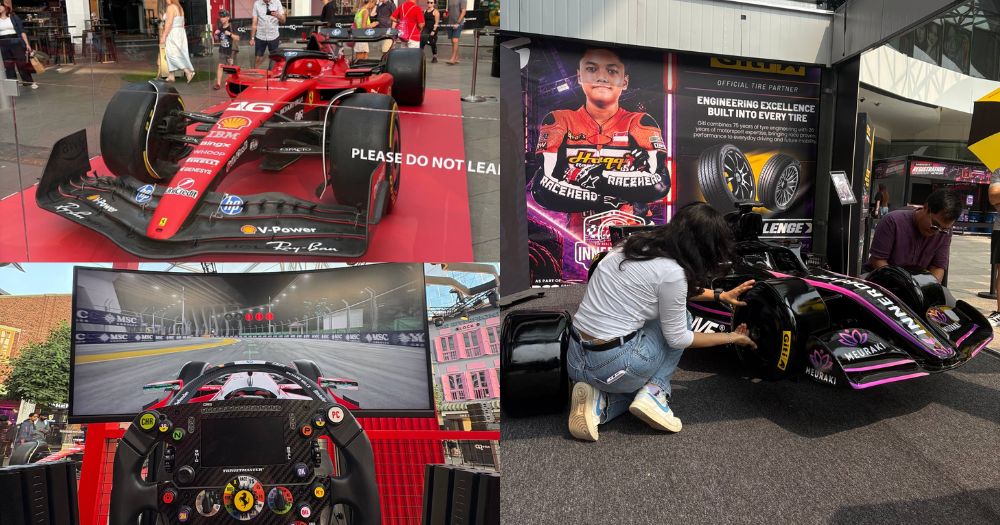 Meet F1 racers, try racing simulators & more at Grand Prix Season S'pore 2026 till Oct. 11