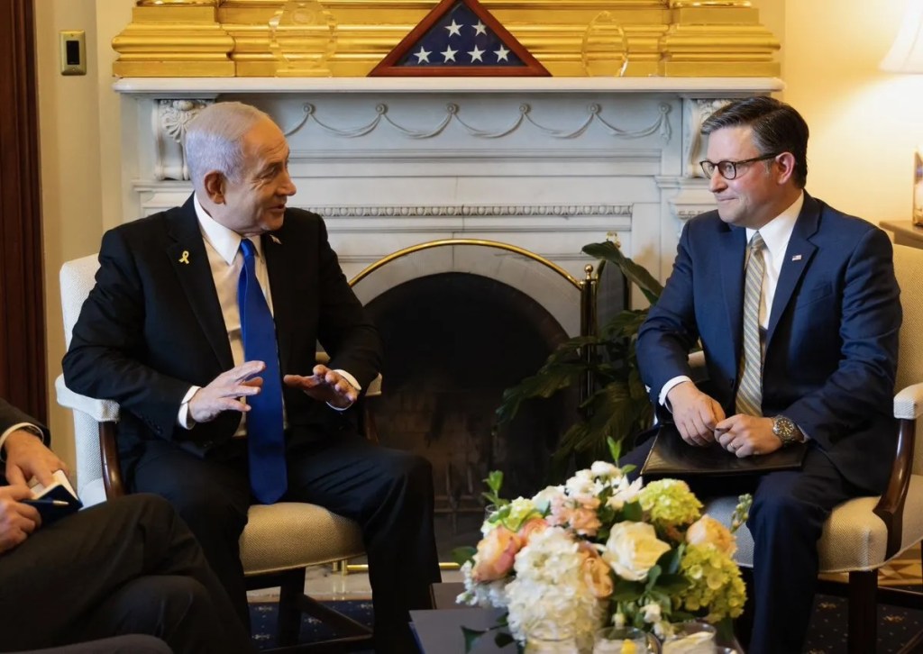 US House speaker gave Netanyahu an ‘Israel killed Jesus’ pamphlet