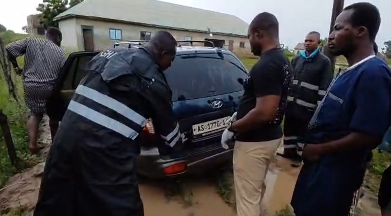 Tamale: Owner of vehicle with three children found dead in it arrested