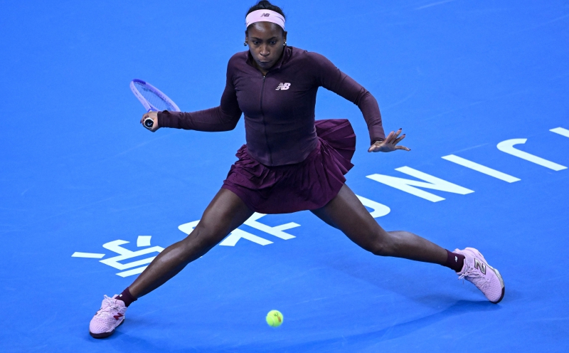 Gauff calls out online racism following China Open video review