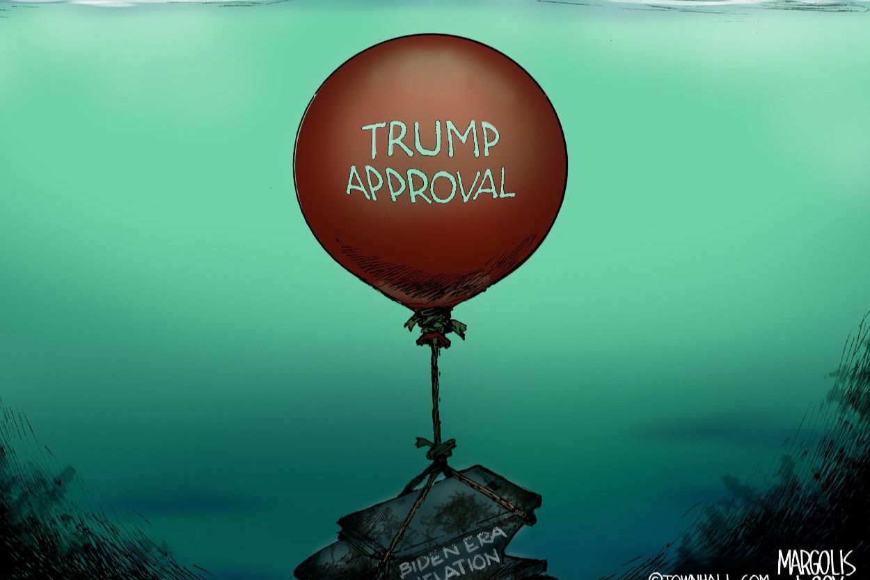 Inflation weighs down Trump approval